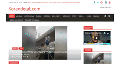 Desktop Screenshot of korandetak.com